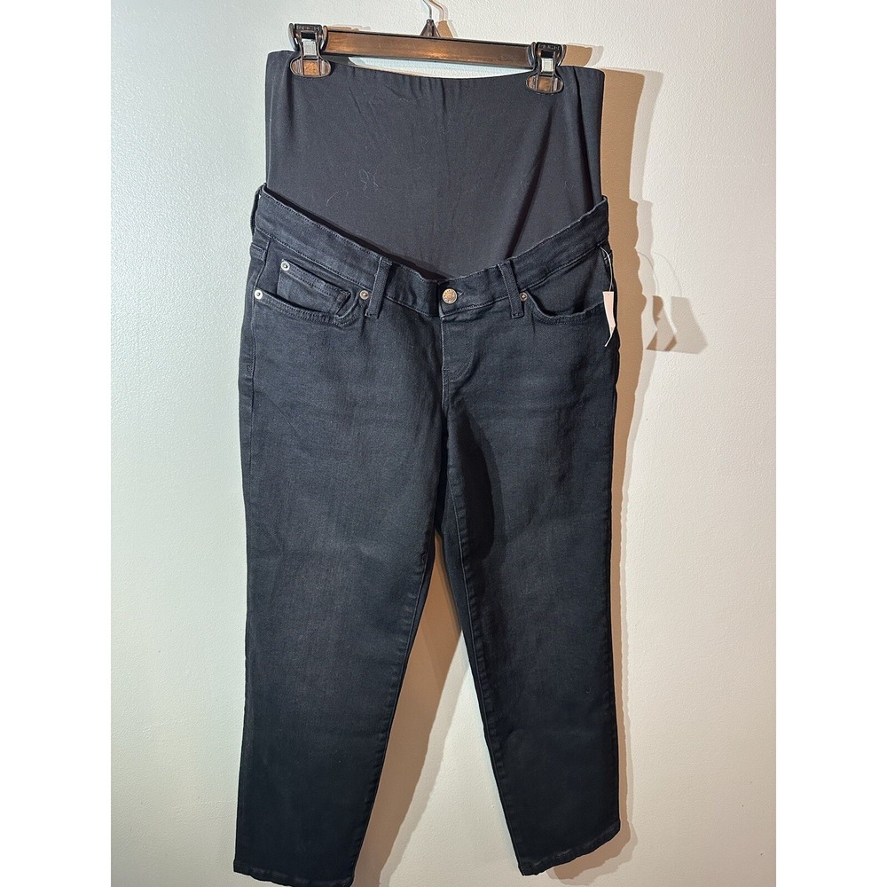 Gap Size 8/29 Black Maternity Jeans NWT‎